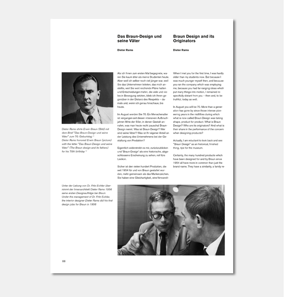 Dieter Rams: Braun Design and its Originators